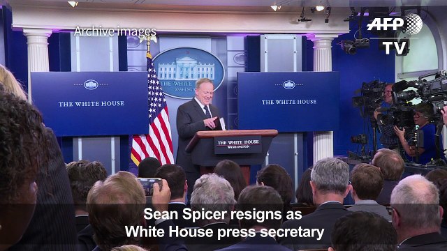 White House spokesman Sean Spicer resigns: US media