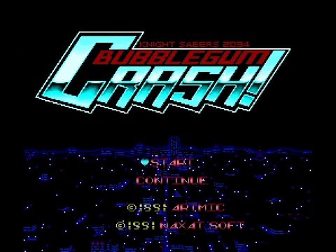 Lets Play BubbleGum Crash! Knight Sabers 2034 #1 One Piece