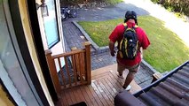 Man Captures Brazen Package Theft on Surveillance Video