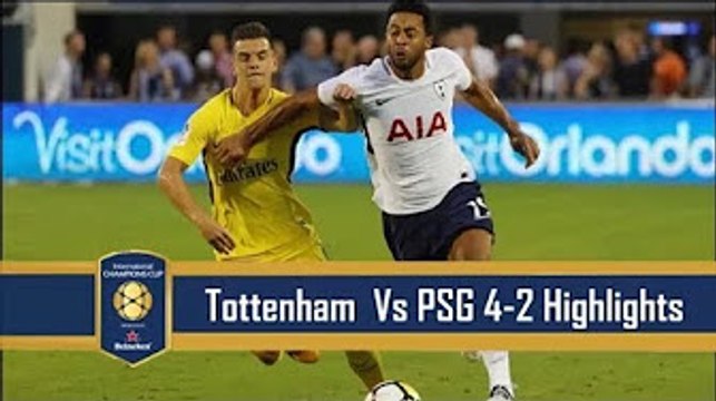 P a r i s S G v s T o t t e n h a m 2 - 4 H I G H L I G H T S