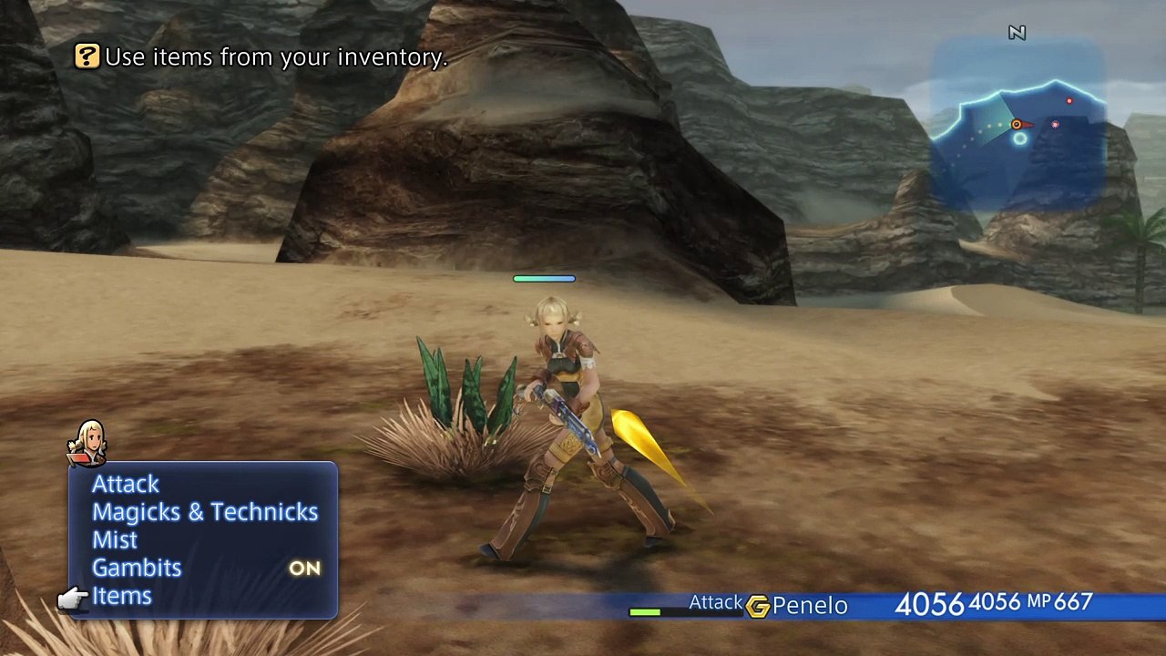 Penelo Gun Moveset