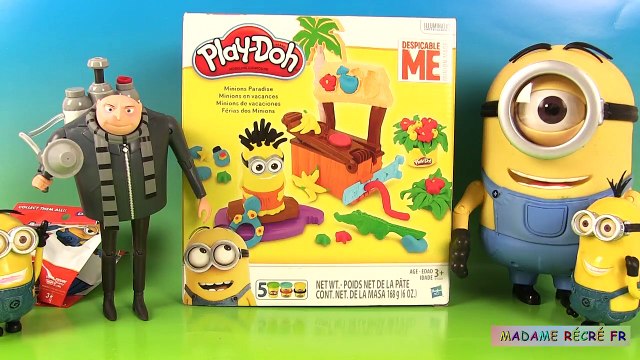Pâte à Modeler Play Doh Minions Les Vacances Minions Paradise Sachets Surprises