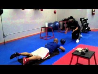 Margarito Sparring Partner & Trainer David Ali : Training Video