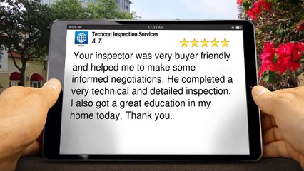 Techcon Inspection Services MassapequaTerrificFive Star Review by A. T.