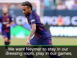 Barca 'absolutely' want Neymar - Valverde