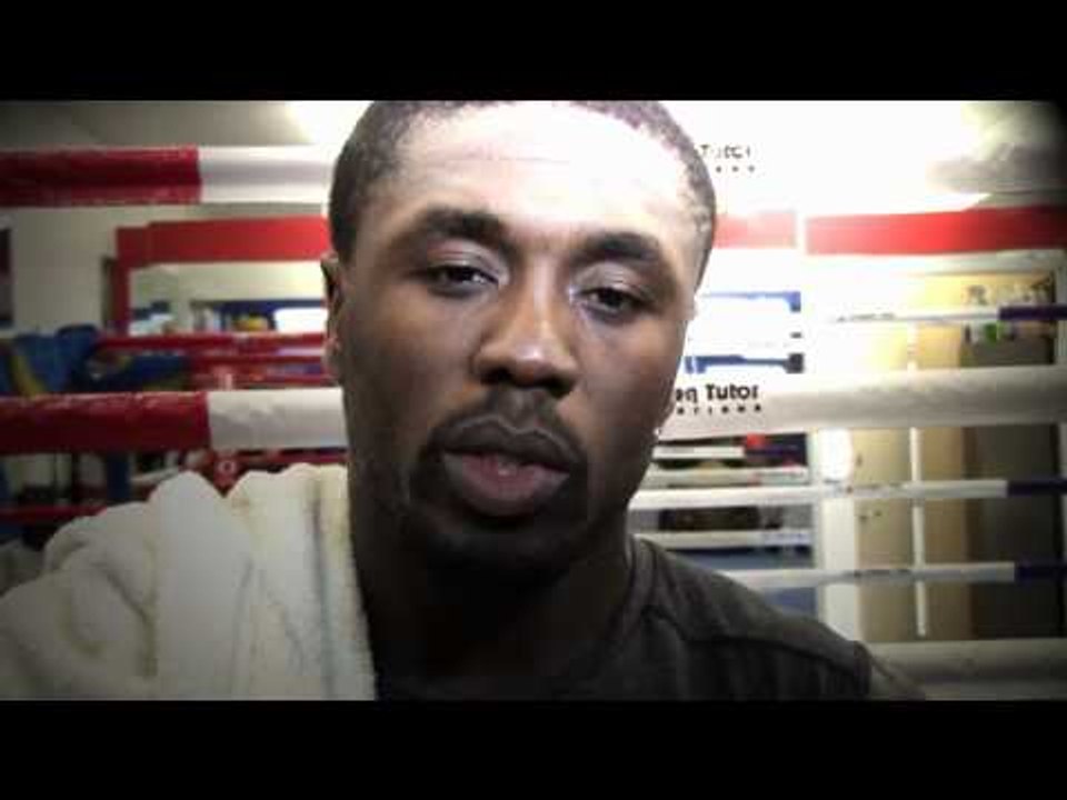 andre berto shadow boxing in style