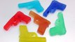 무지개 권총 젤리 푸딩 만들기! 푸딩 요리 소꿉 놀이 식완 장난감 - How to Make Rainbow Color Guns Pudding Recipe Coo