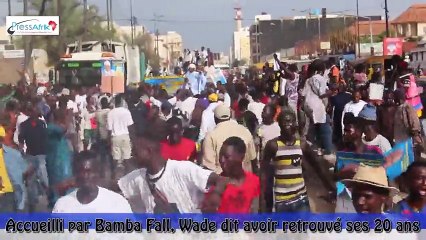 VIDEO - Accueilli par Bamba Fall, Wade dit avoir retrouvé ses 20 ans