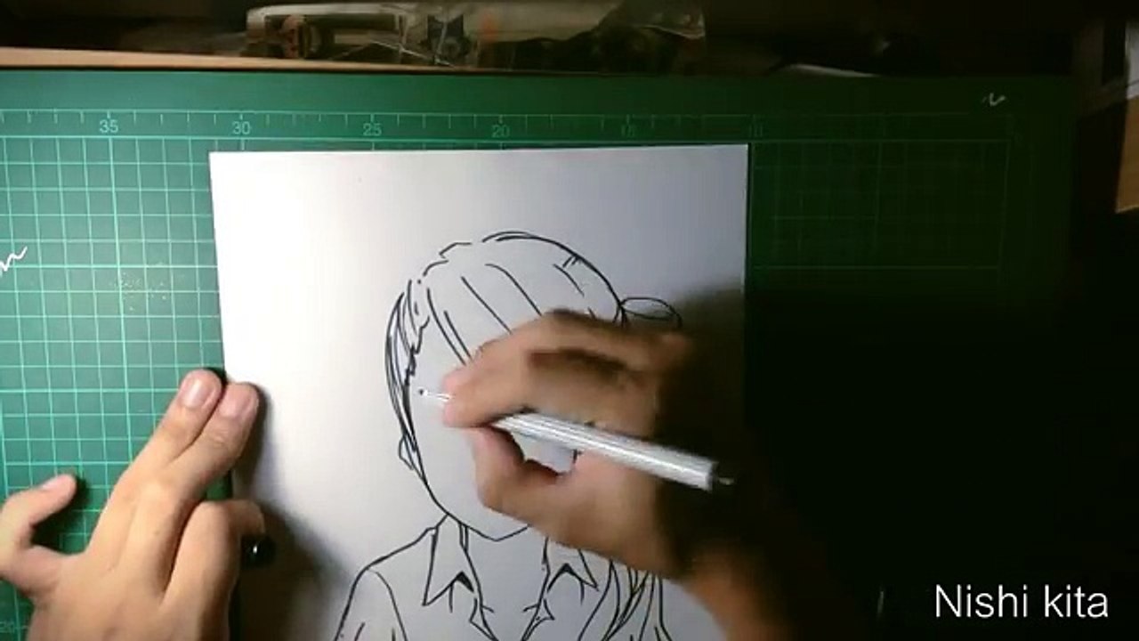 Dessiner une fille / Manga