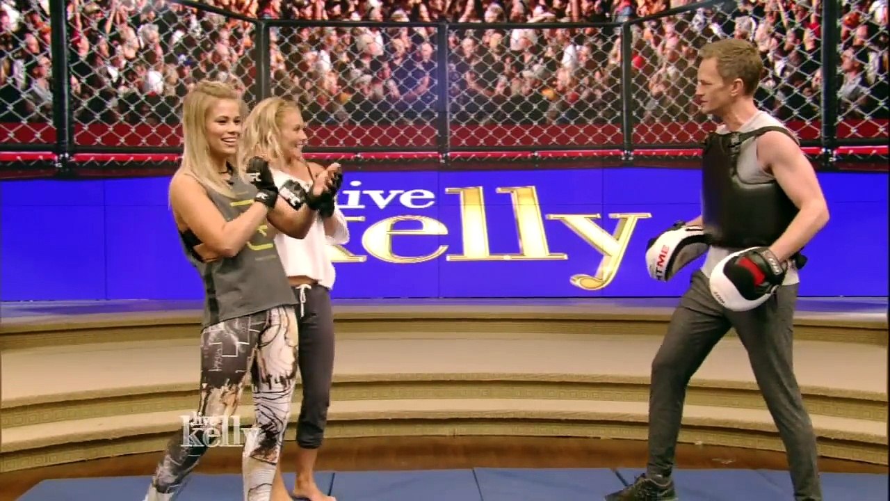 Paige VanZant Teaches MMA Moves