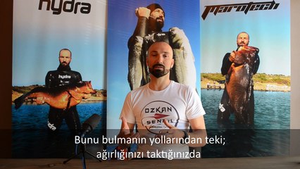 Ağırlık Ayarı Nasıl Yapılmalıdır? ZIPKINLA BALIK AVI EĞİTİMİ 3