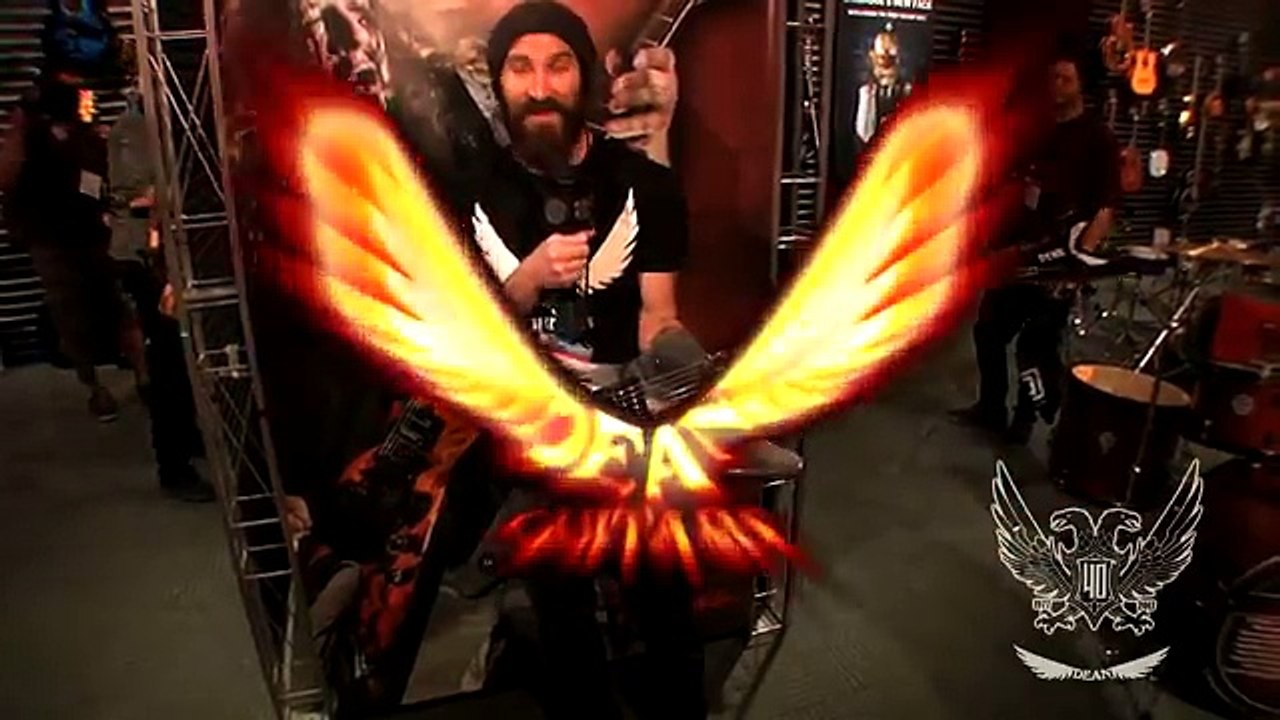 NAMM 2017 Dean Guitars Dimebag Pantera Vulgar Display Power ML 25th Anniversary