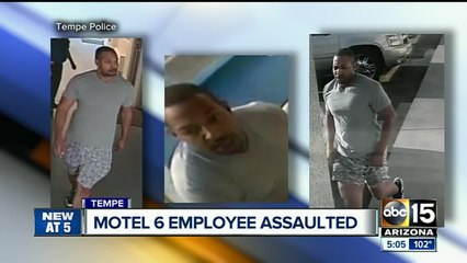 Man assaults Motel 6 employee in Tempe