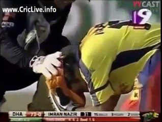 Dangerous Injury to Imran Nazir in BPLs