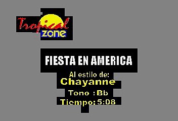 Fiesta En America - Chayanne (Karaoke)