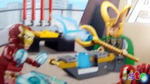 Lego Juniors Super heroes IRON MAN vs LOKI 10721 Stop Motion Build Review