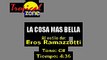 La Cosa Mas Bella - Eros Ramazzotti (Karaoke)
