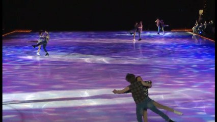 Alexandra Paul and Mitchell Islam 2017 COS Ice Show