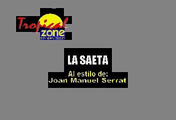 La Saeta - Joan Manuel Serrat (Karaoke)