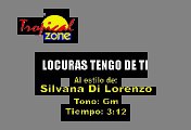 Locuras Tengo De Ti - Silvana Di Lorenzo (Karaoke)