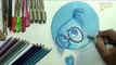 INSIDE OUT ☼ Drawing Rileys Emotions ☼ Sadness Fear Joy Anger & Disgust Disney Pixar Spee