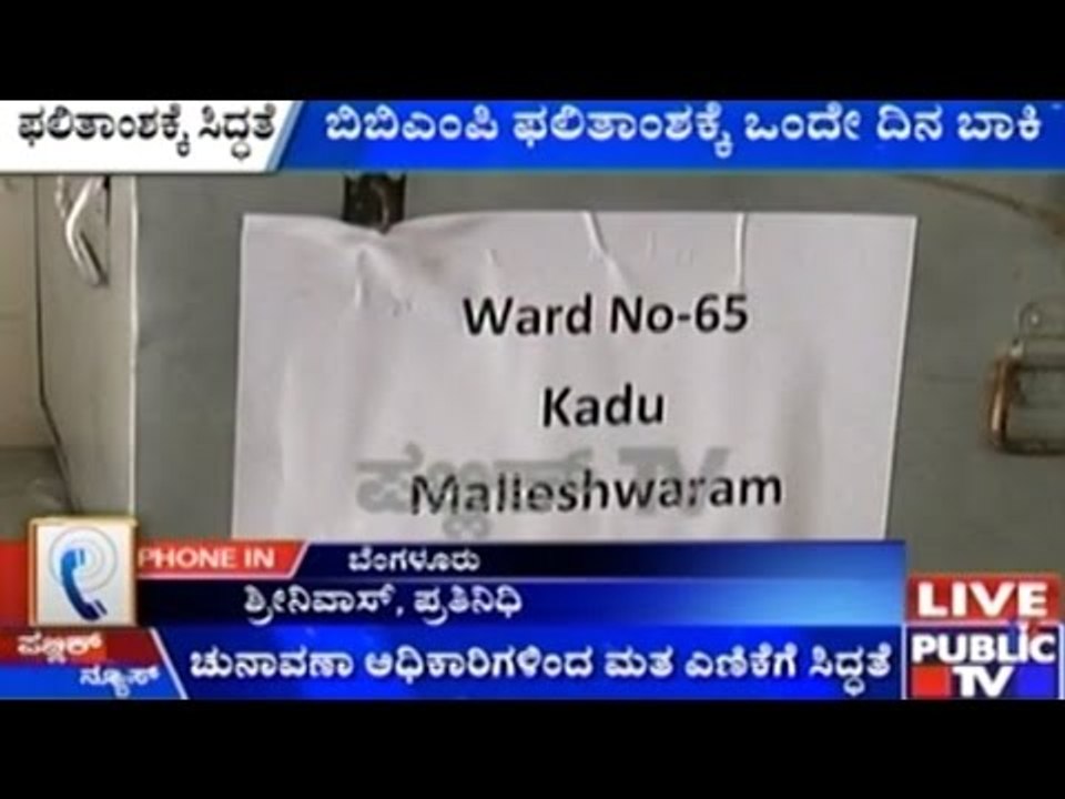 BBMP Polls: An Update On Voters' Turnout and Counting of Votes