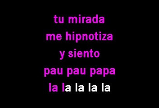 Paulina Rubio - Algo tienes (Karaoke)