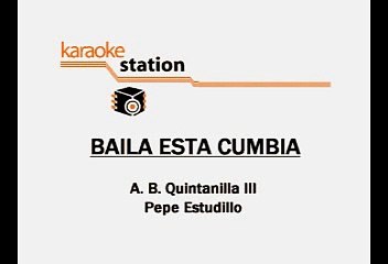 Selena - Baila esta cumbia (Karaoke)