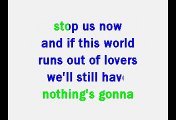 Starship - Nothing gonna stop us now (Karaoke)