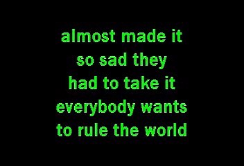 Tears for Fears - Everybody wants to rule the world (Karaoke)