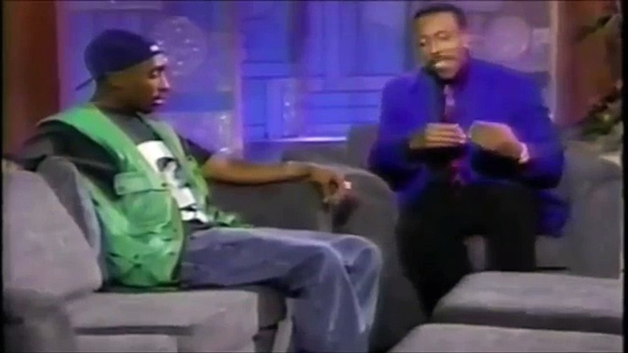 2Pac very high on The Arsenio Hall Show 1993