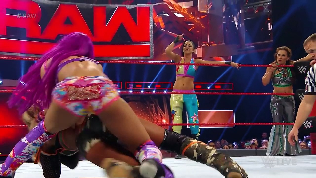 Eight-Woman Tag Team Match- Raw, May 1, 2017