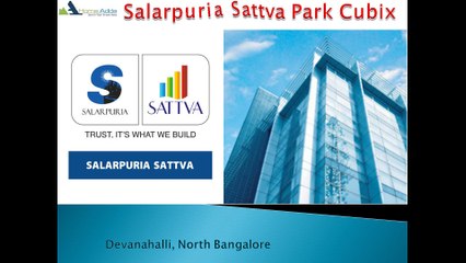 Salarpuria Sattva Group Park Cubix