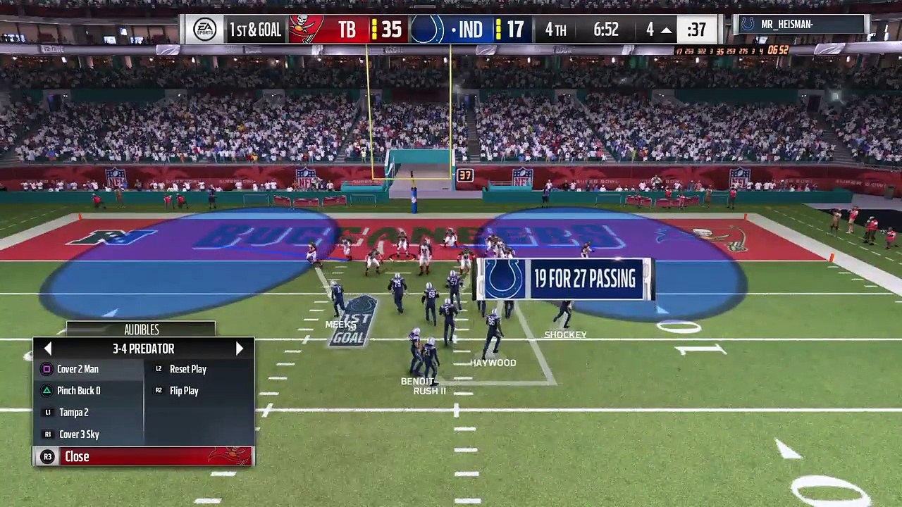 Buccaneers @ Colts | Super Bowl (84)