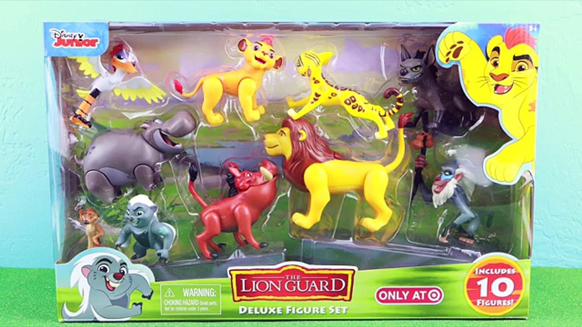 the lion guard deluxe figure set