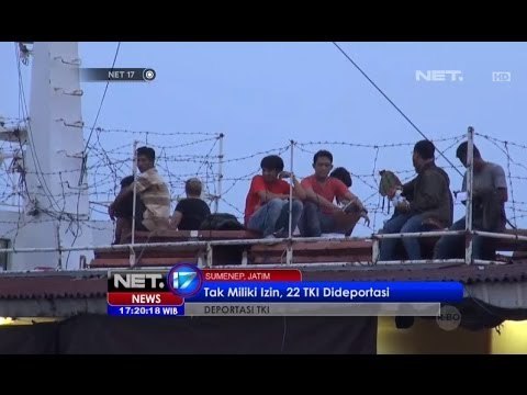 NET17-TKI Asal Sumenep Dideportasi dari Malaysia karena Tak Punya Dokumen Kerja Resmi