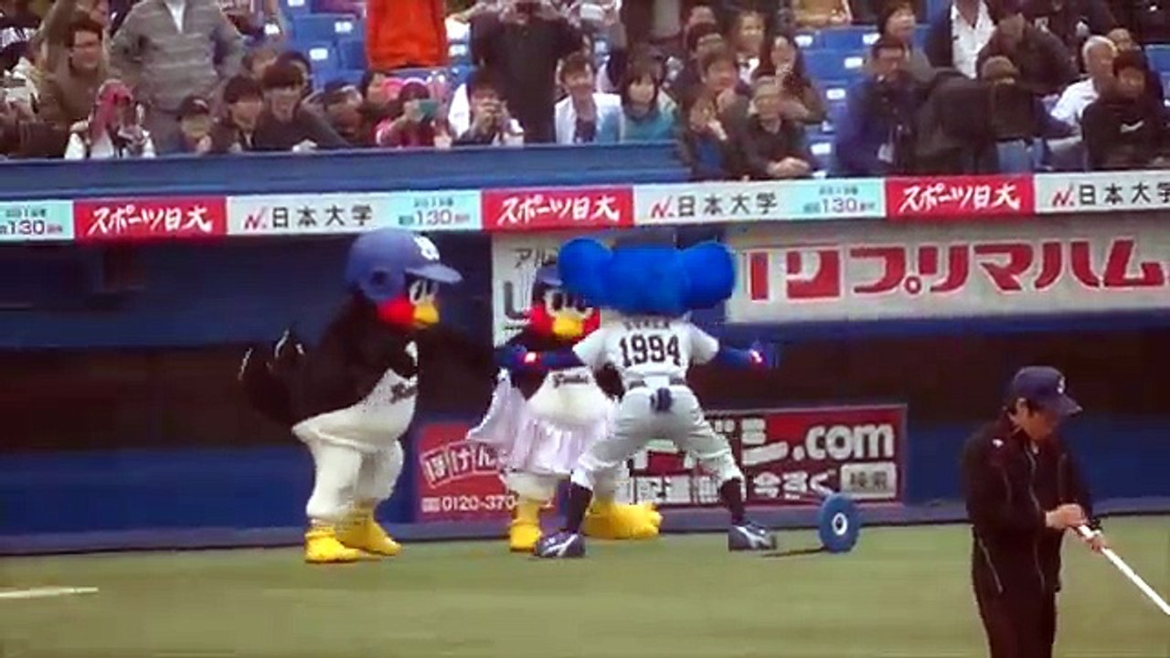 つば九郎・ドアラ・つばみのグダグダ椅子取りゲーム