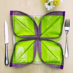 Bright Side - Easy and stylish ways to fold a napkin....
