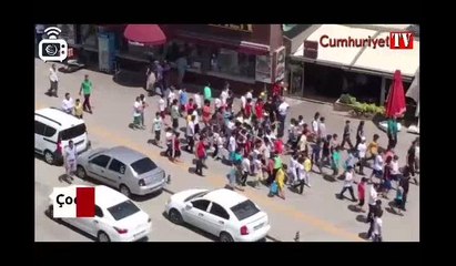 Kartal'da küçük çocuklar tekbir eşliğinde yürütüldü