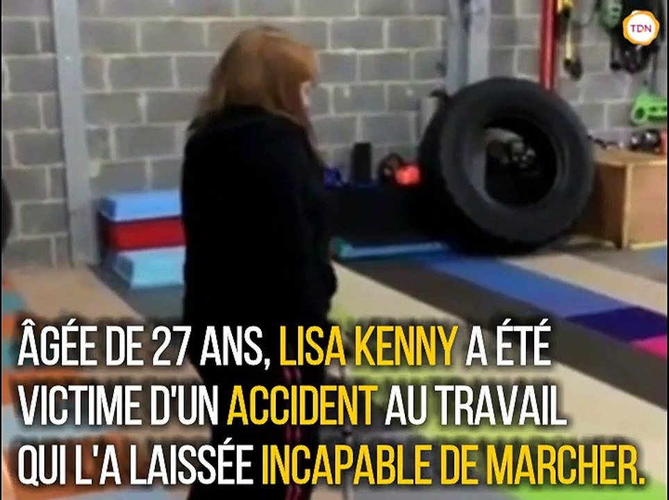 L'incroyable parcours de Lisa qui a réapppris à marcher