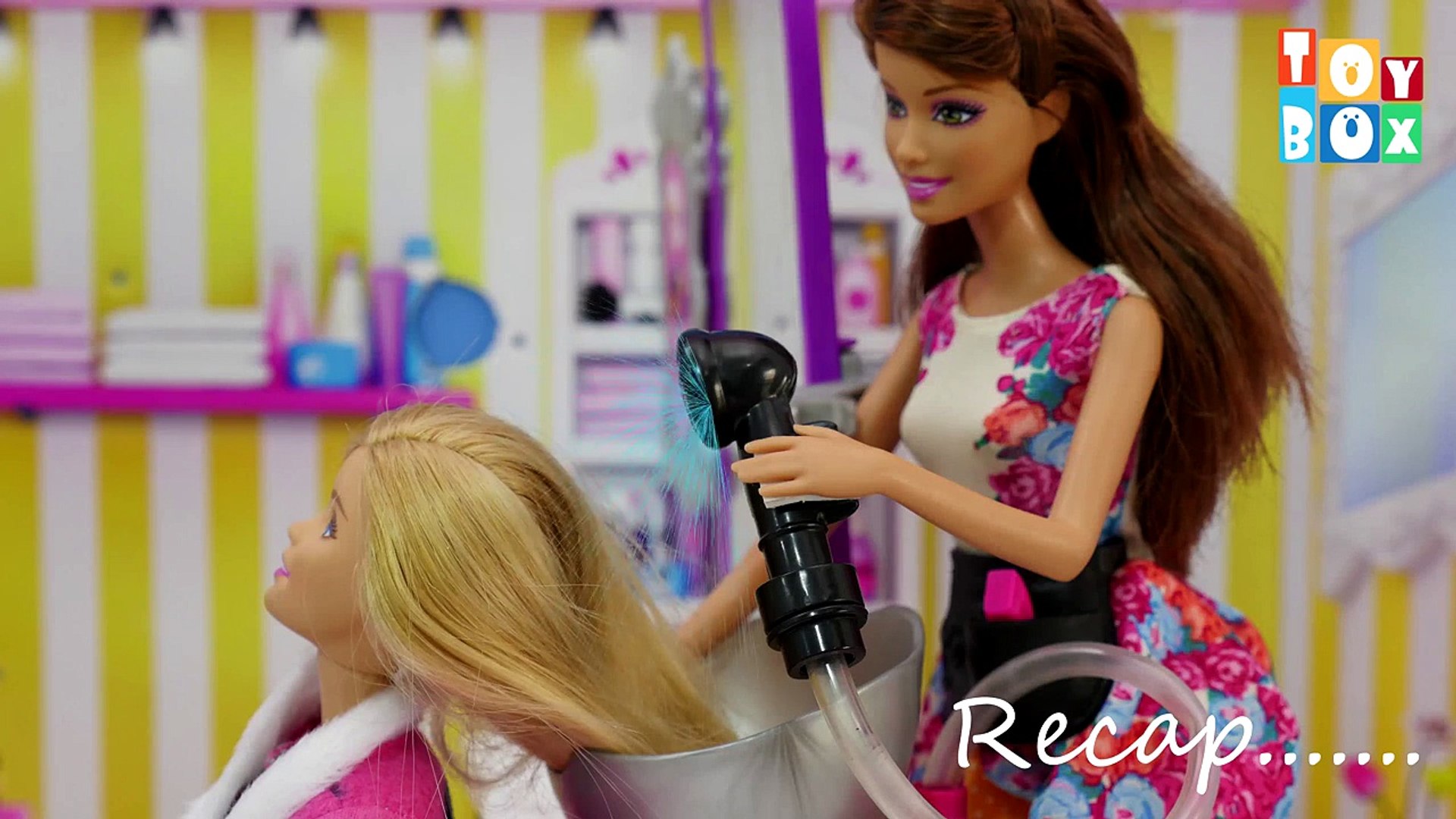 barbie on the toilet
