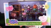 Salle de classe porc Peppa Peppa jouets bandai Playset