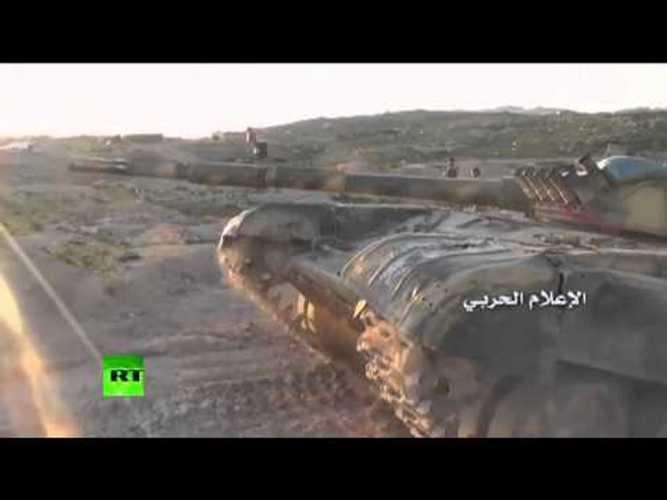 Syrian Forces battle with Al-Nusra near Aleppo