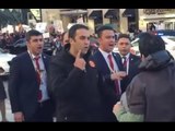 ‘Terrorist Erdogan’ chant drowned out by ‘choir’ of presidential guards