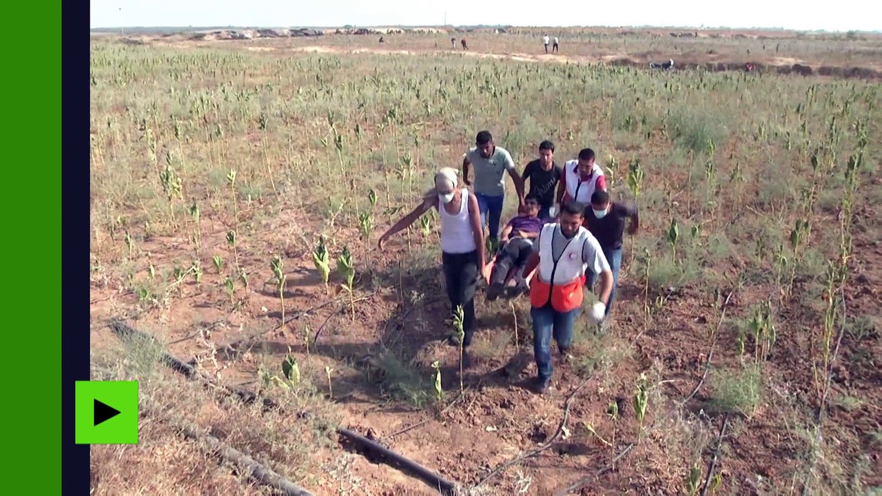 Tsahal emploie du gaz lacrymogène contre des manifestants palestiniens à Gaza