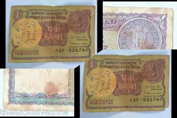 If you have a old 1 Rupees note can make you Lakhpati ...