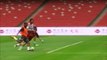Lacazette shows his scoring prowess in Arsenal training