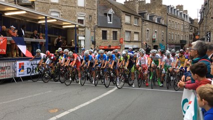 Départ de la nocturne cycliste