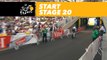 Départ du contre-la-montre / Start of the time trial - Étape 20 / Stage 20 - Tour de France 2017