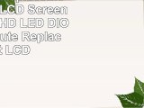 Dell Kyk75 Replacement LAPTOP LCD Screen 156 WXGA HD LED DIODE Substitute Replacement